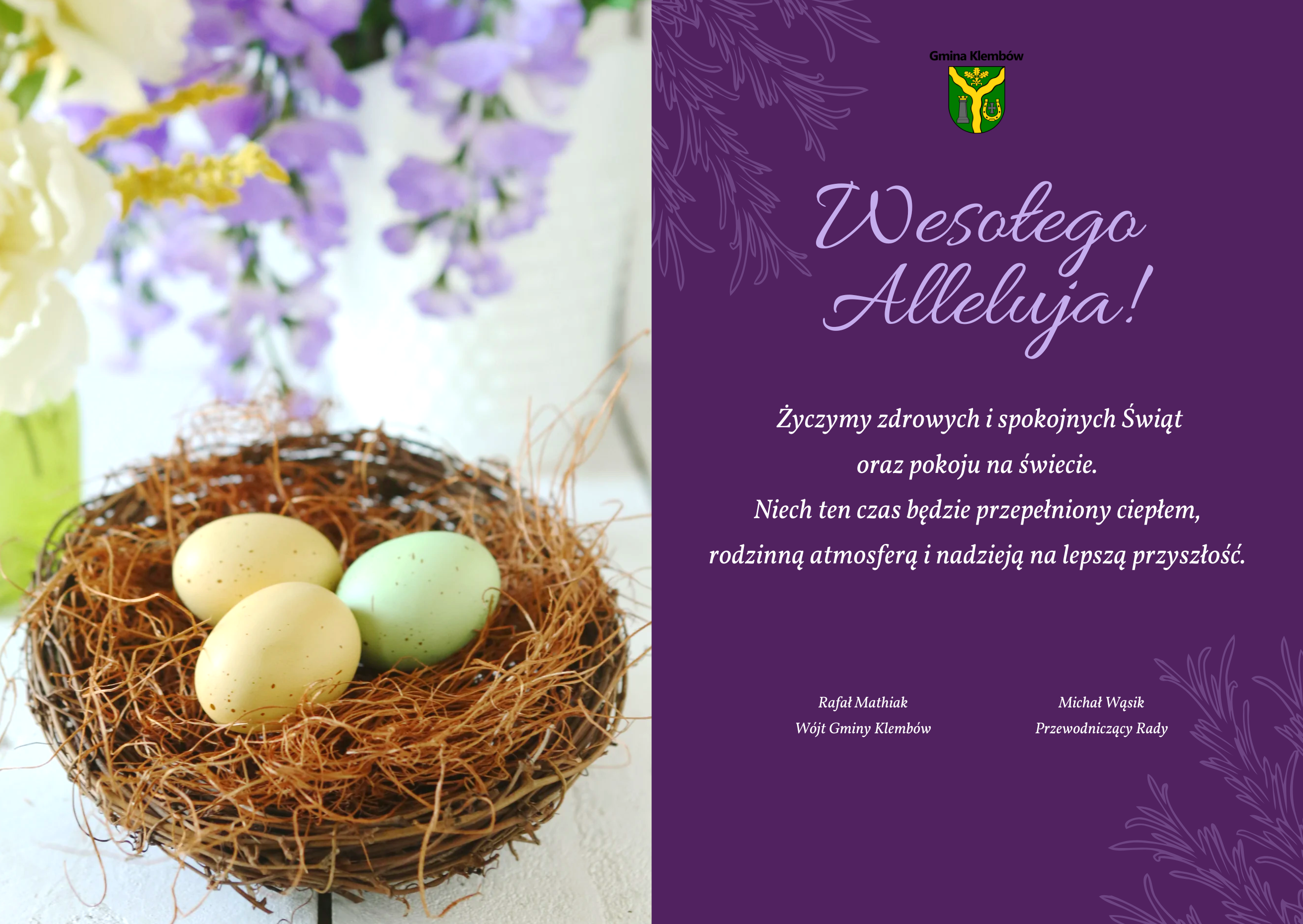 Wesołych Świąt Wielkanocnych