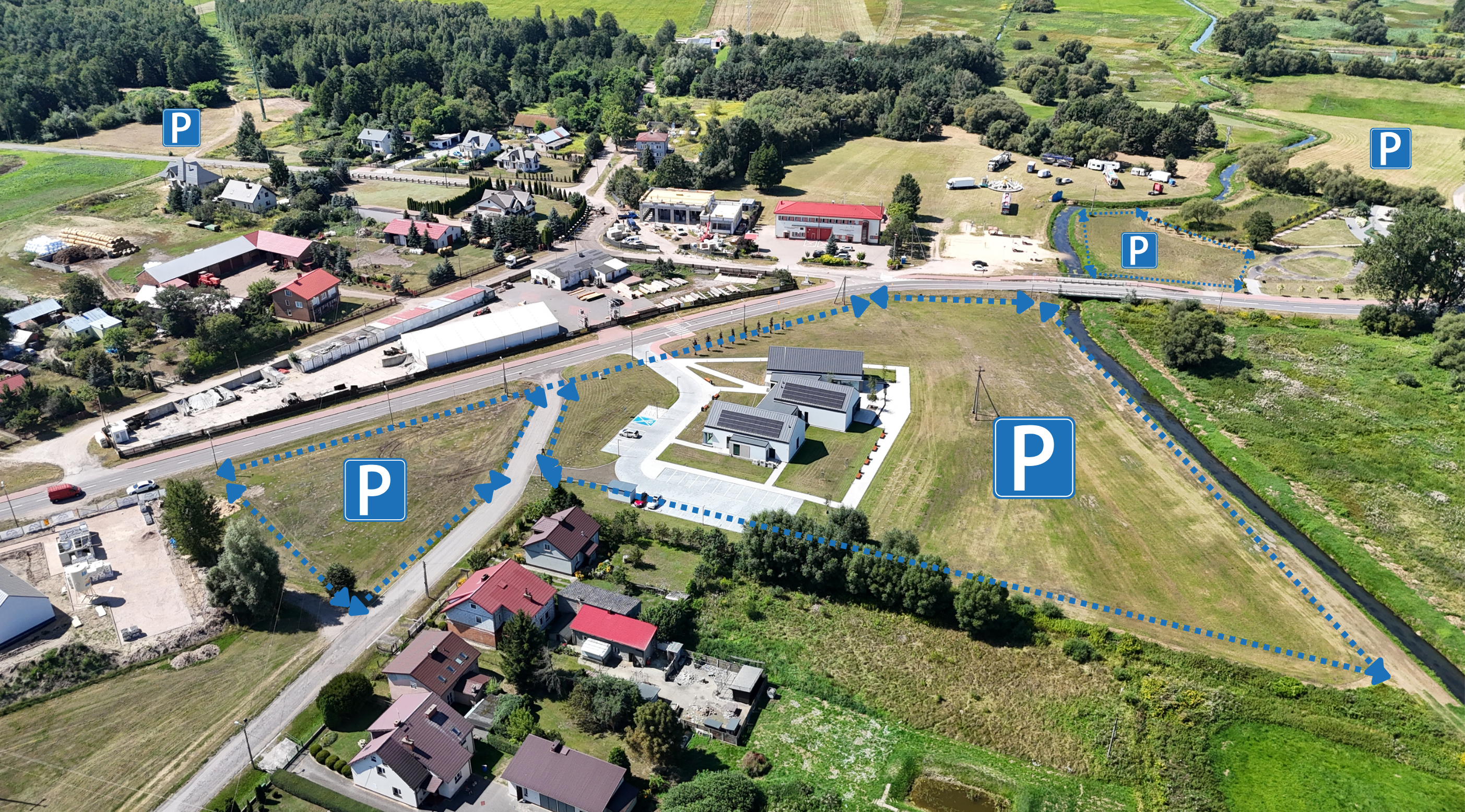 Parkingi podczas Dożynek 2025