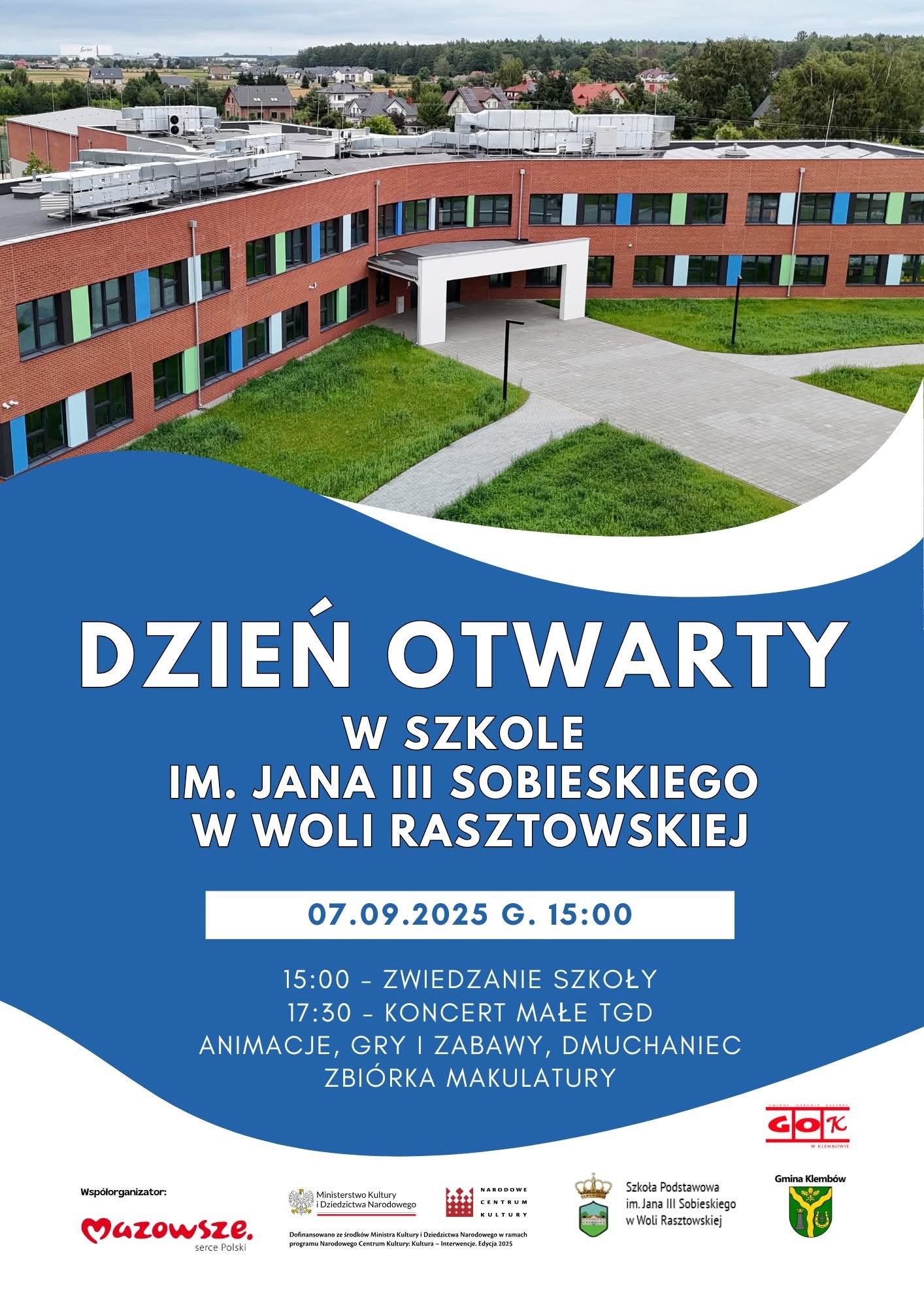 Dzień Otwarty w Szkole Podstawowej im. Jana III Sobieskiego w Woli Rasztowskiej