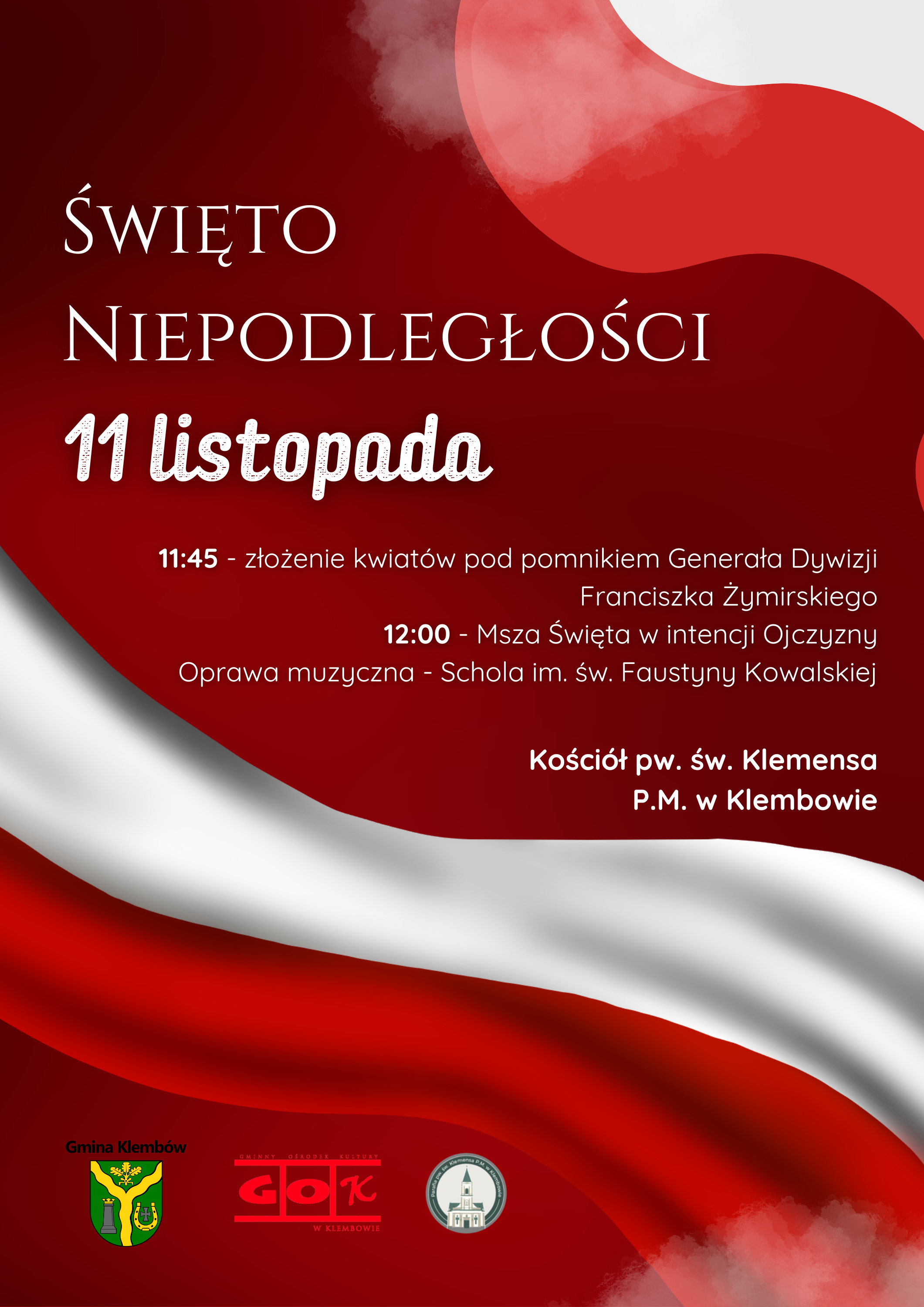 Obchody Święta Niepodległości 11. Listopada