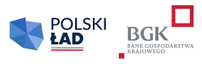 Logo Polskiego Ładu i BGK